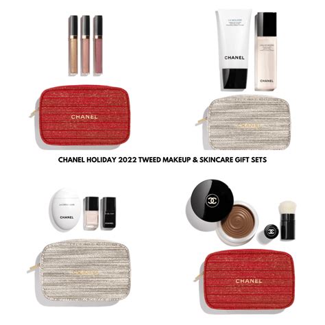 chanel beauty box|chanel tweed gift set 2022.